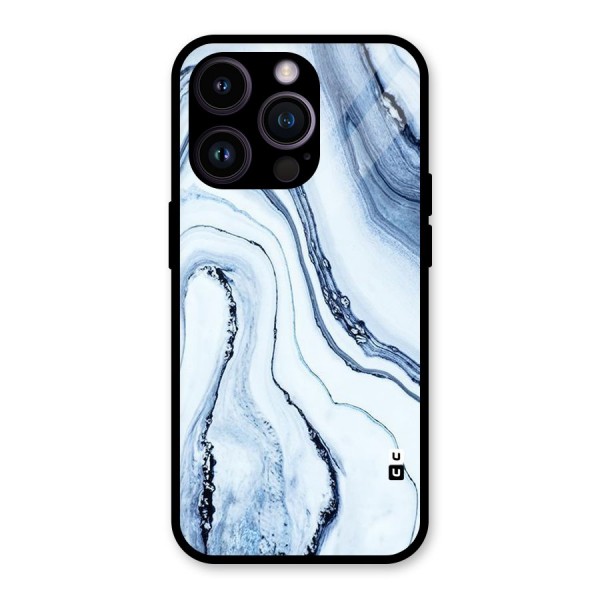 Cool Marble Art Glass Back Case for iPhone 14 Pro