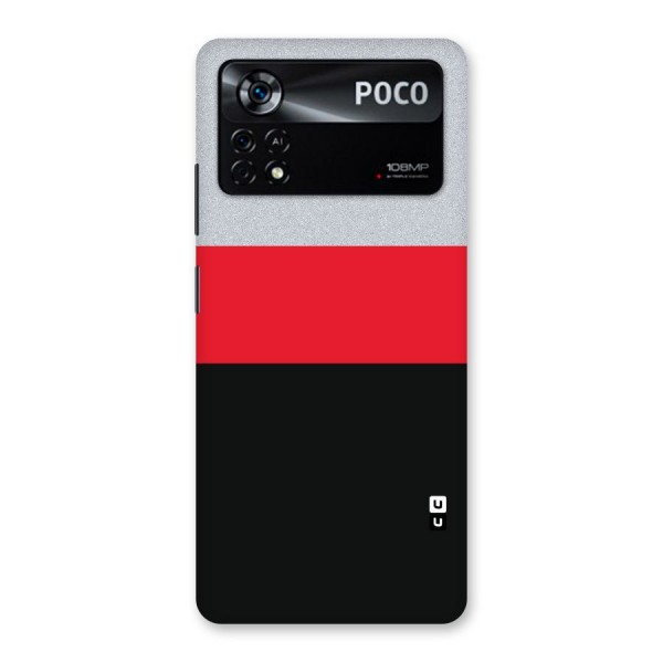 Cool Melange Stripe Back Case for Poco X4 Pro 5G