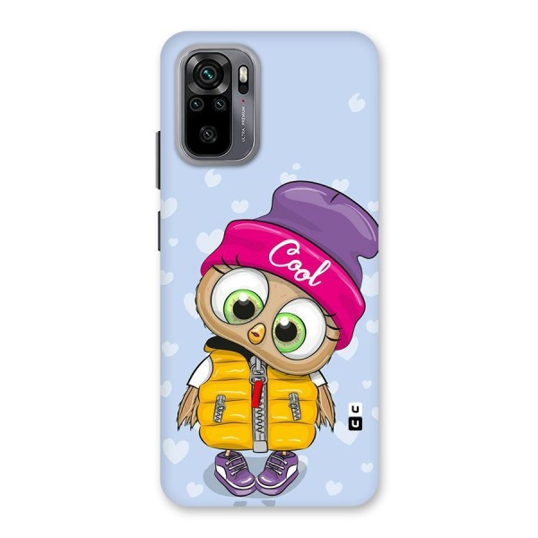 Cool Owl Back Case for Redmi Note 10