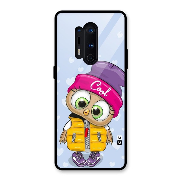 Cool Owl Glass Back Case for OnePlus 8 Pro