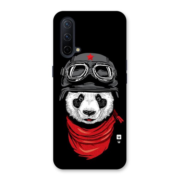 Cool Panda Soldier Art Back Case for OnePlus Nord CE 5G