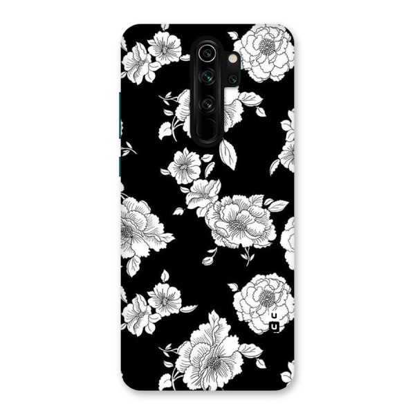 Cool Pattern Flowers Back Case for Redmi Note 8 Pro