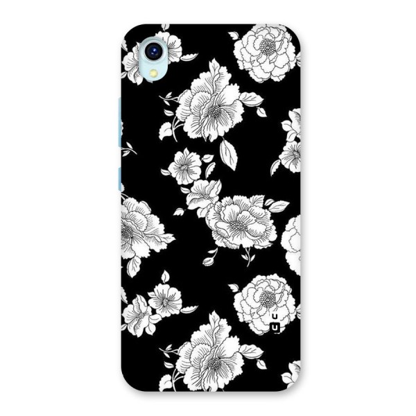 Cool Pattern Flowers Back Case for Vivo Y1s