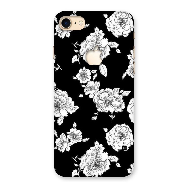 Cool Pattern Flowers Back Case for iPhone 7 Apple Cut