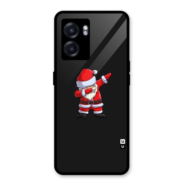 Cool Santa Dab Glass Back Case for Oppo K10 (5G)