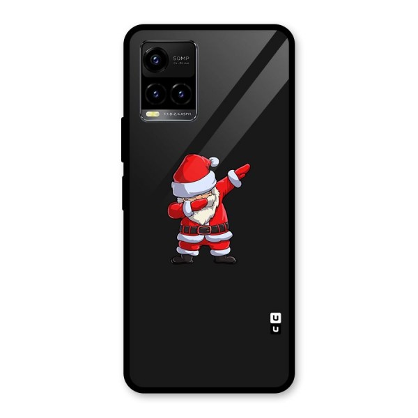 Cool Santa Dab Glass Back Case for Vivo Y21 2021