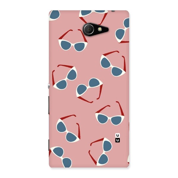 Cool Shades Pattern Back Case for Sony Xperia M2