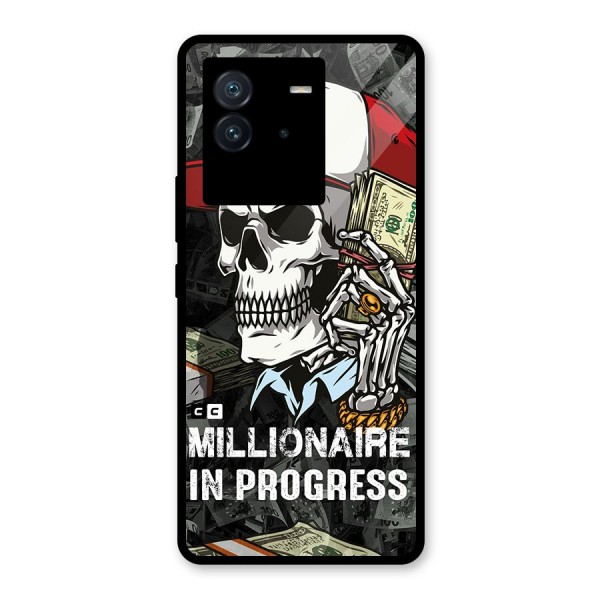 Cool Skull Millionaire In Progress Glass Back Case for Vivo iQOO Neo 6 5G