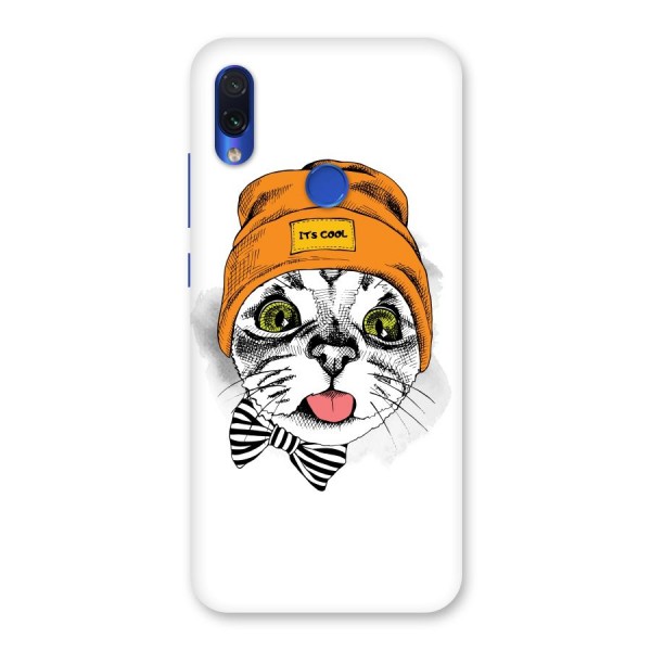 Cool cat Back Case for Redmi Note 7