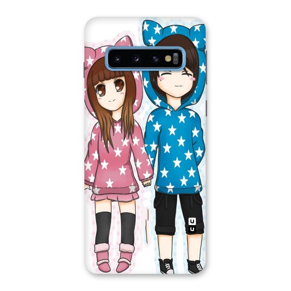 Couple In Stars Back Case for Galaxy S10