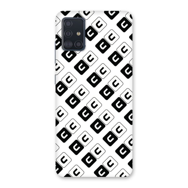 CoversCart Diagonal Banner Back Case for Galaxy A51