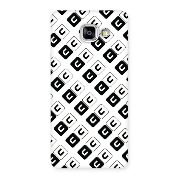 CoversCart Diagonal Banner Back Case for Galaxy A5 2016