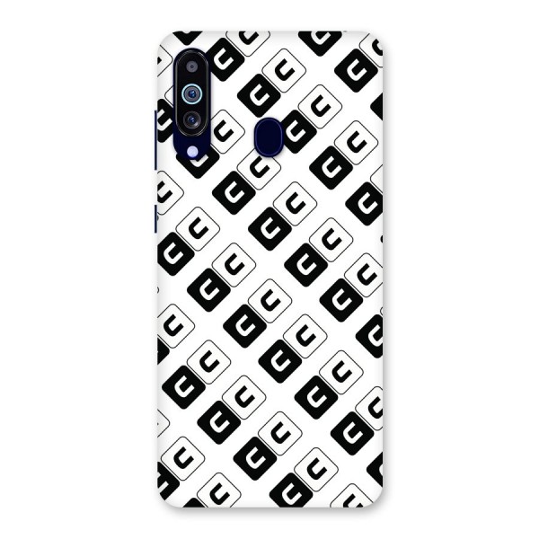 CoversCart Diagonal Banner Back Case for Galaxy A60