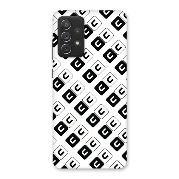 CoversCart Diagonal Banner Back Case for Galaxy A72