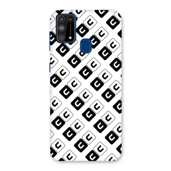 CoversCart Diagonal Banner Back Case for Galaxy M31