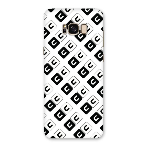 CoversCart Diagonal Banner Back Case for Galaxy S8 Plus