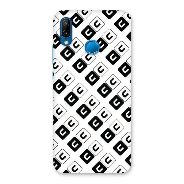 CoversCart Diagonal Banner Back Case for Huawei P20 Lite