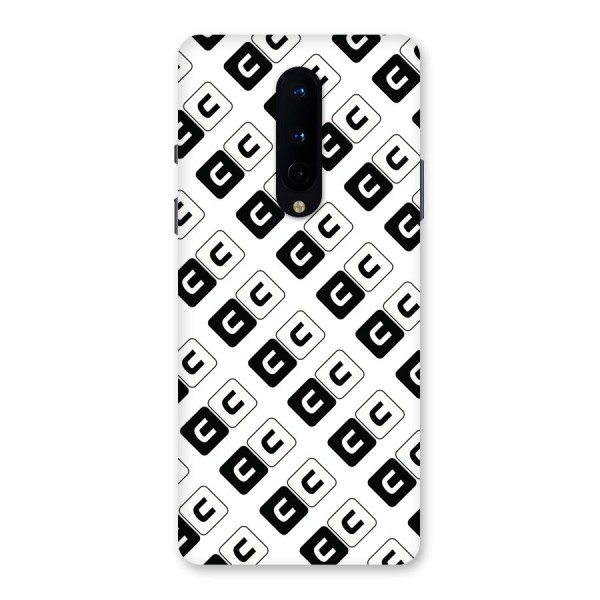 CoversCart Diagonal Banner Back Case for OnePlus 8