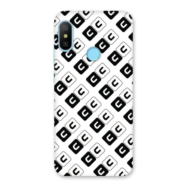 CoversCart Diagonal Banner Back Case for Redmi 6 Pro