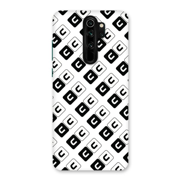 CoversCart Diagonal Banner Back Case for Redmi Note 8 Pro