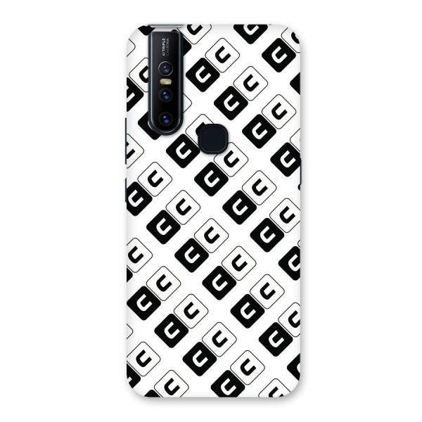 CoversCart Diagonal Banner Back Case for Vivo V15