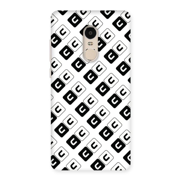 CoversCart Diagonal Banner Back Case for Xiaomi Redmi Note 4