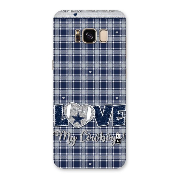 Cowboy Love Back Case for Galaxy S8