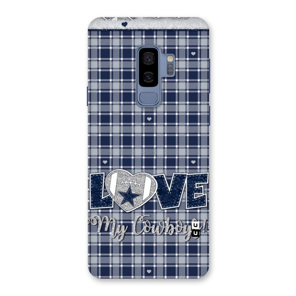 Cowboy Love Back Case for Galaxy S9 Plus