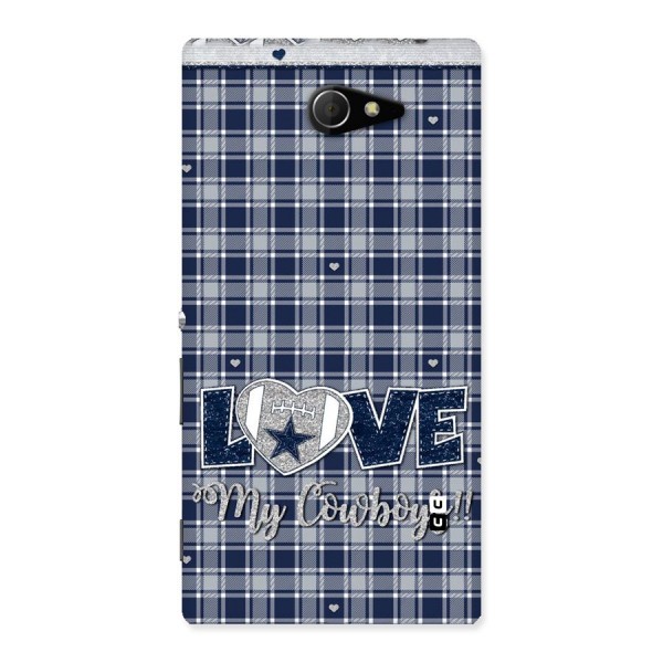 Cowboy Love Back Case for Sony Xperia M2