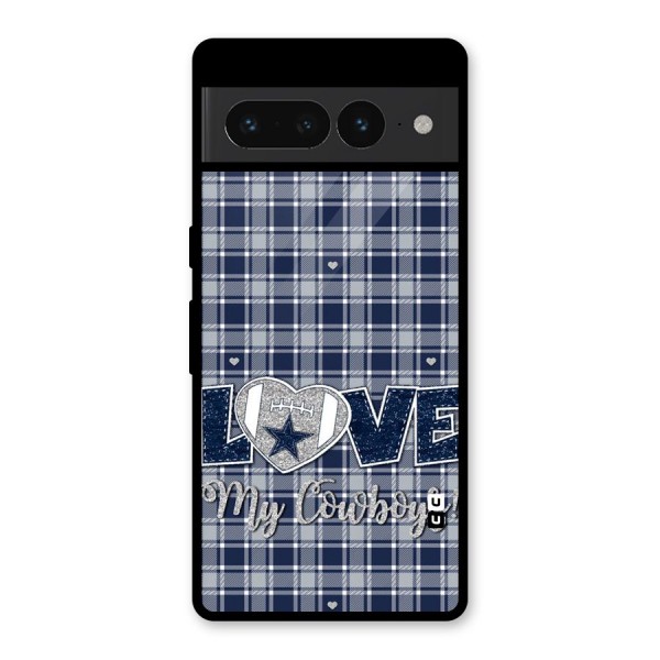 Cowboy Love Glass Back Case for Google Pixel 7 Pro