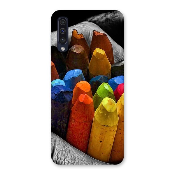 Crayons Beautiful Back Case for Galaxy A50