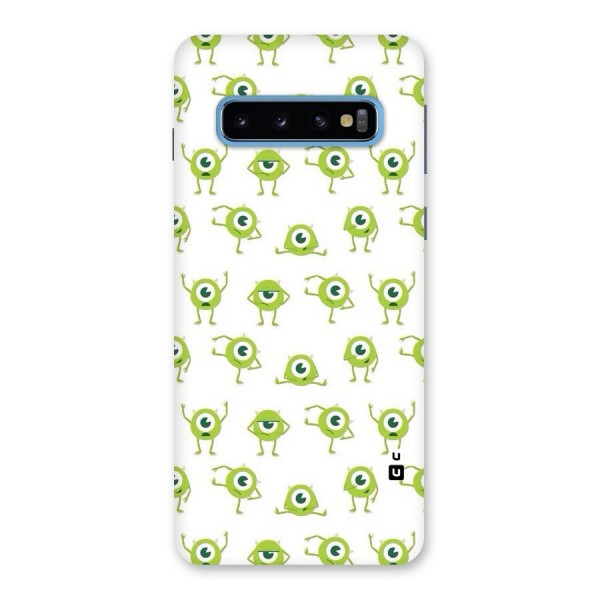 Crazy Green Maniac Back Case for Galaxy S10