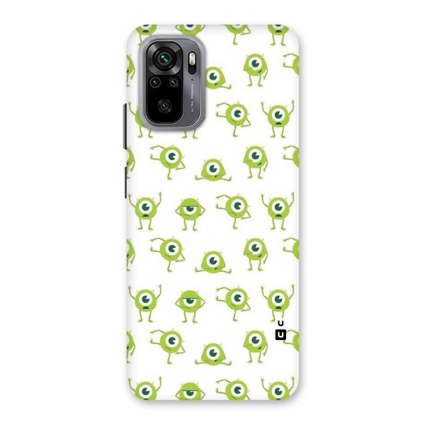 Crazy Green Maniac Back Case for Redmi Note 10