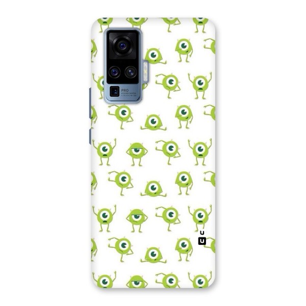 Crazy Green Maniac Back Case for Vivo X50 Pro