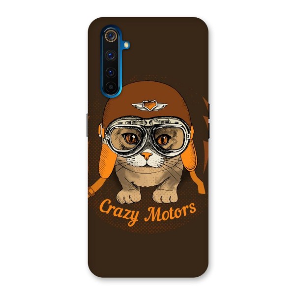 Crazy cat Back Case for Realme 6 Pro