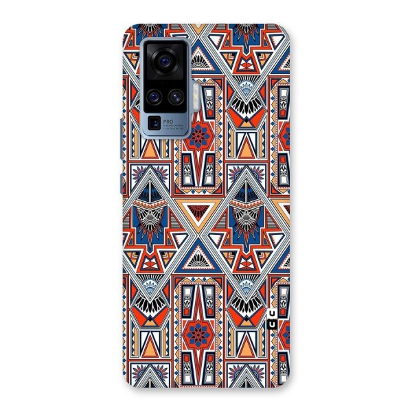 Creative Aztec Art Back Case for Vivo X50 Pro