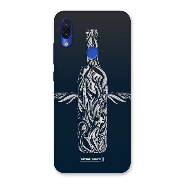 Creative Bottle Back Case for Redmi Note 7