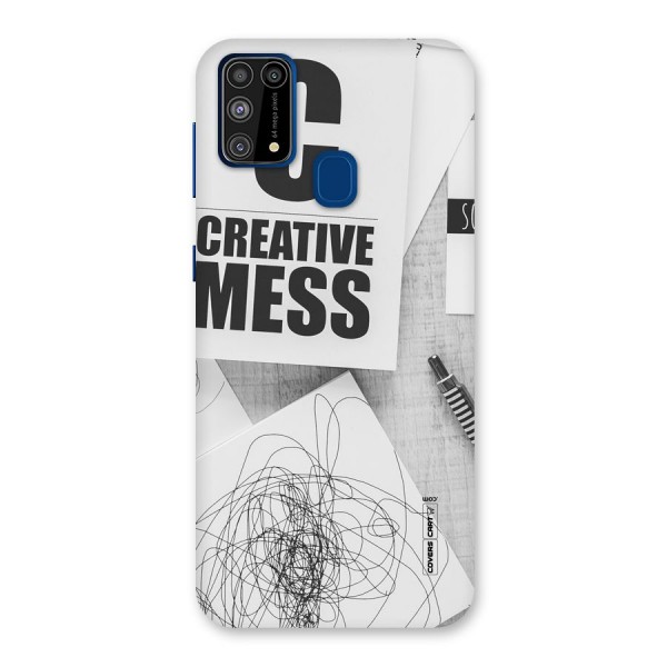 Creative Mess Back Case for Galaxy M31