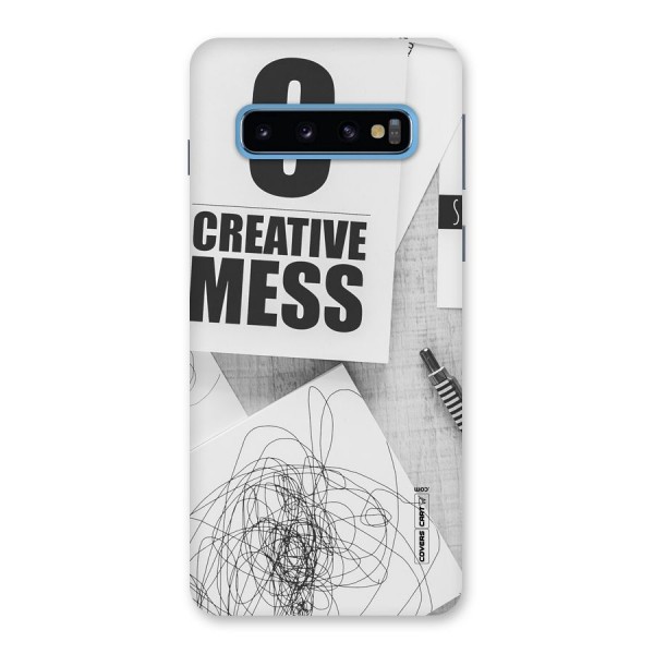 Creative Mess Back Case for Galaxy S10