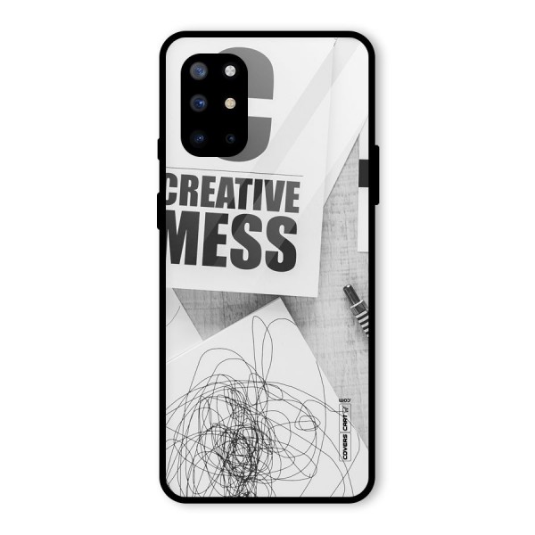 Creative Mess Glass Back Case for OnePlus 8T