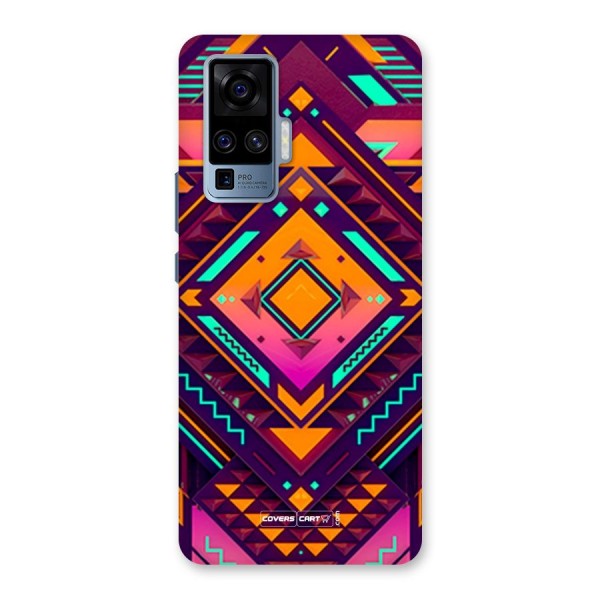 Creative Rhombus Back Case for Vivo X50 Pro