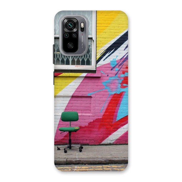 Creative Wall Art Back Case for Redmi Note 10