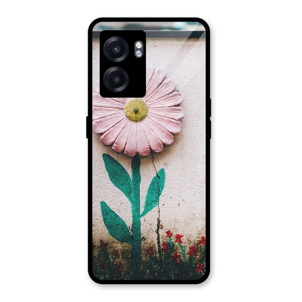 Creativity Flower Glass Back Case for Oppo K10 (5G)