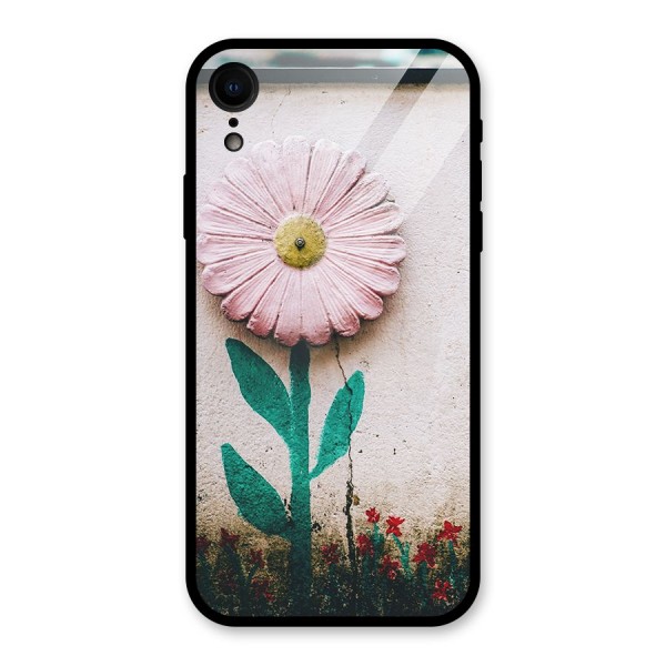 Creativity Flower Glass Back Case for XR