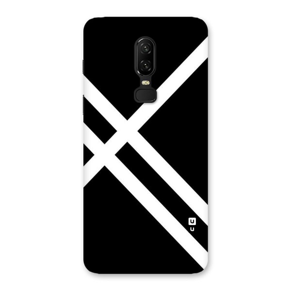 CrissCross Lines Back Case for OnePlus 6