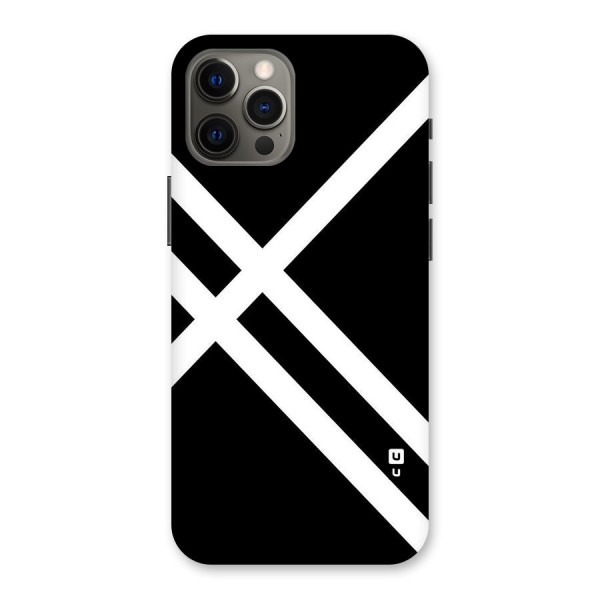 CrissCross Lines Back Case for iPhone 12 Pro Max