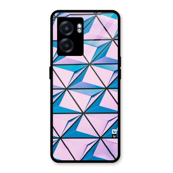 Crystal Abstract Glass Back Case for Oppo K10 (5G)