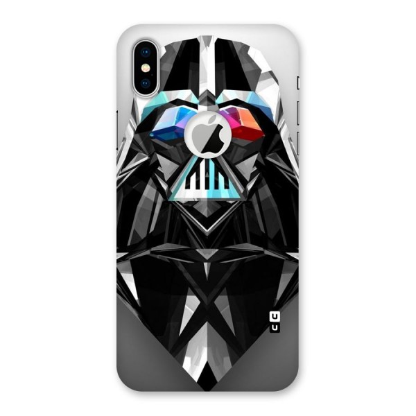 Crystal Robot Back Case for iPhone XS Logo Cut