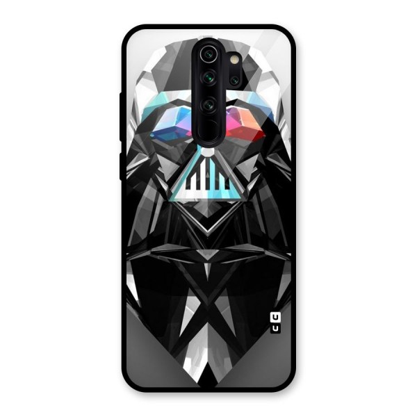 Crystal Robot Glass Back Case for Redmi Note 8 Pro