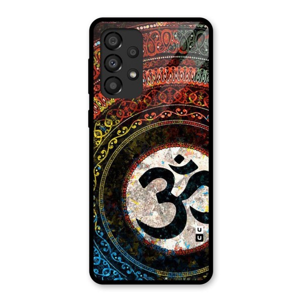 Culture Om Design Glass Back Case for Galaxy A33 5G